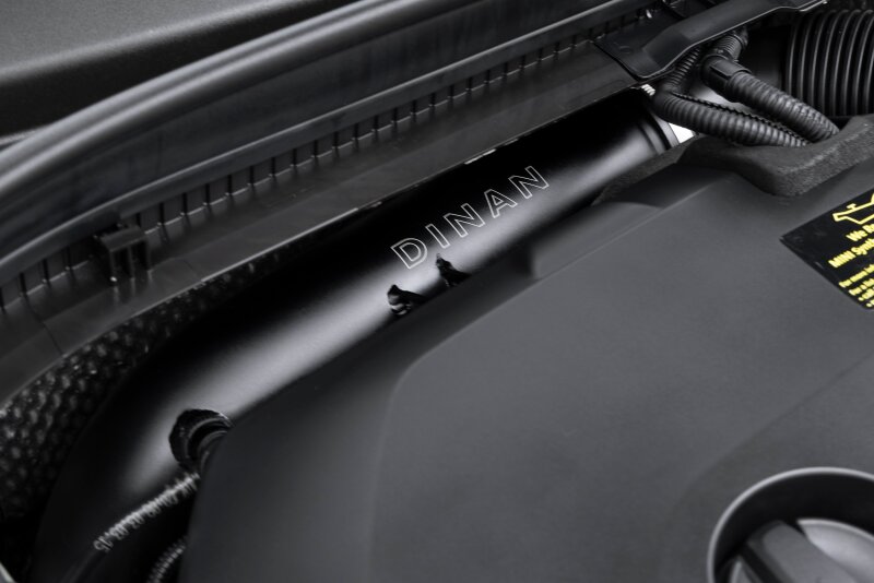 MINI C'man S Turbo Inlet Pipes - Dinan - Intake Resonator Delete - Black - `14-`24
