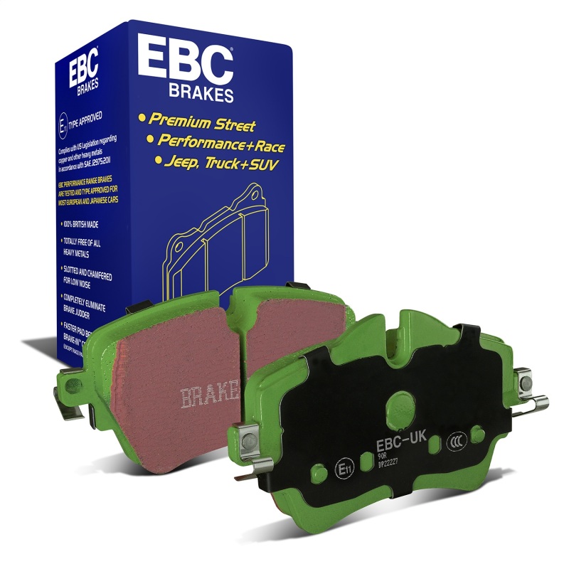 Mini Hardtop Brake Pads - Front - EBC - Greenstuff 2000 Series Sport - `14-`27