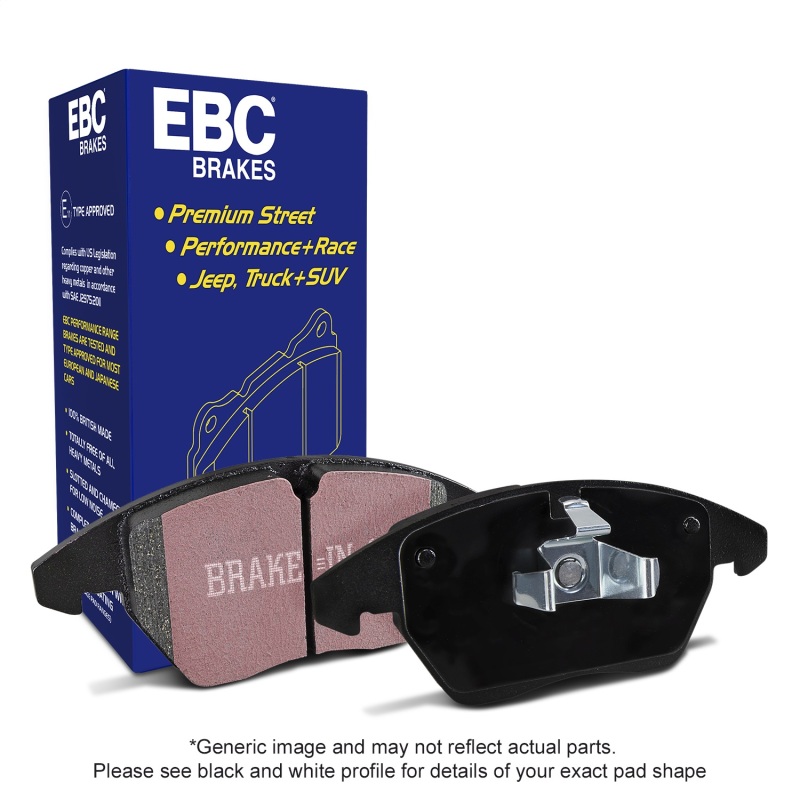 Mini Hardtop Brake Pads - Front - EBC - Ultimax2 - `14-`27