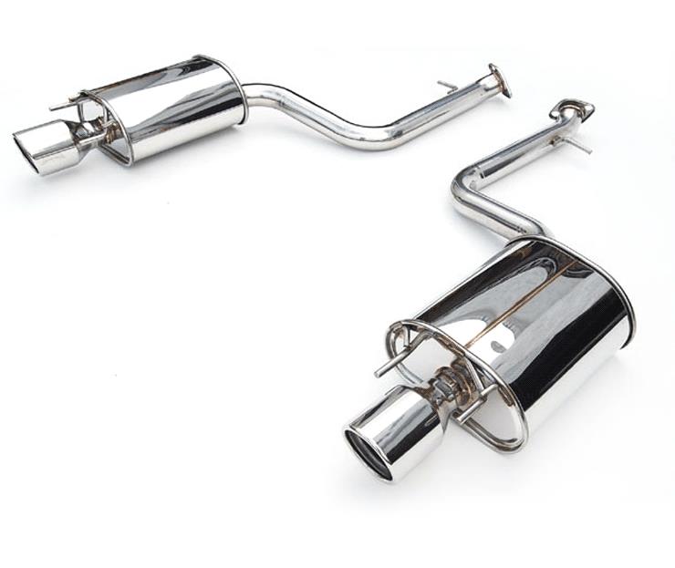 Mini Cooper Performance Exhaust - Invidia - Q300 with Rolled Titanium Tips Cat-Back - `14-`27