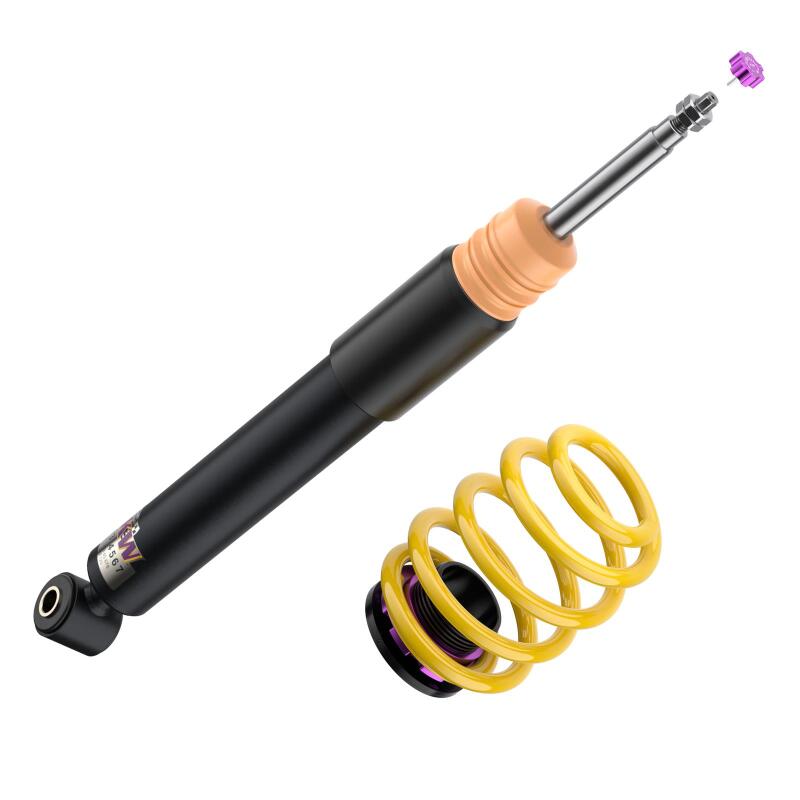 Mini Cooper Coilover Suspension Kit - KW - V2 INOX-LINE Twin Valve Rebound - Adjustable - `14-`27