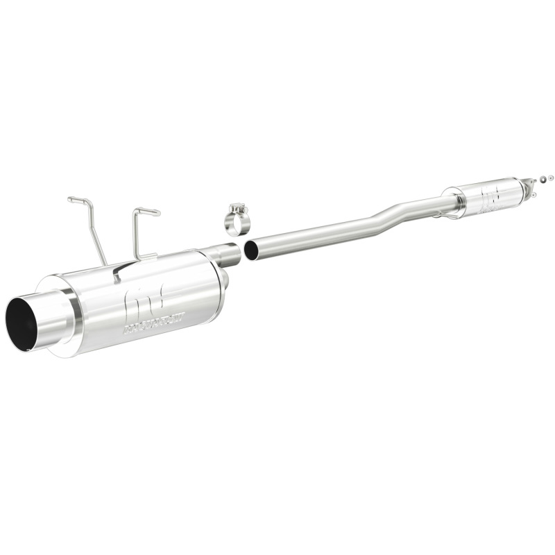 Mini Cooper Performance Exhaust - Passenger Side Rear - Magnaflow - Cat Back, Touring Series, Single Straight Exit - `02-`08