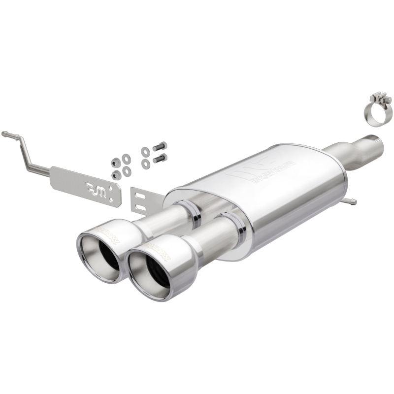 Mini Cooper Performance Exhaust - Rear - Magnaflow - Cat Back, Dual Center Rear Exit, Touring Series - `14-`17