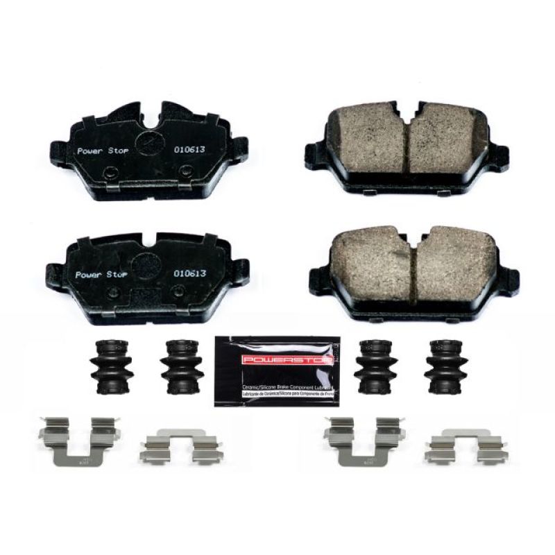 Mini Cooper Brake Pads - Rear - PowerStop - Z23 Evolution Sport Carbon-Fiber Ceramic - `11-`16