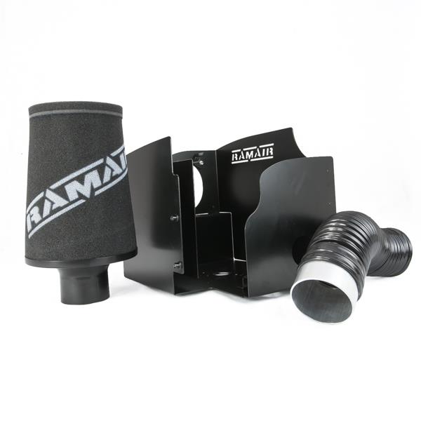 Mini Cooper S Performance Air Intake - Ramair - Cold Air, Foam Filter, Heat Shield - Black - 1.6L Supercharged - '04-'06
