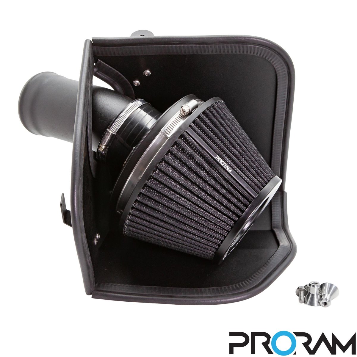 MINI One F56 Performance Air Intake - Ramair - Cold Air Intake + Heat Shield (No MAF), Twin-Tangential Velocity Stack - 1.2L Turbo