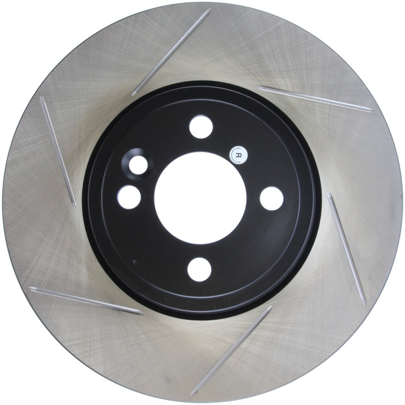 Mini Cooper Brake Rotor(s) (1) - Front Right - Stoptech - Slotted Sport - Black - `07-`09