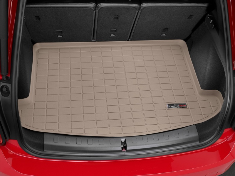 Mini Countryman Cargo Liner - Behind 2nd Row Seating - WeatherTech - Tan - `17-`27