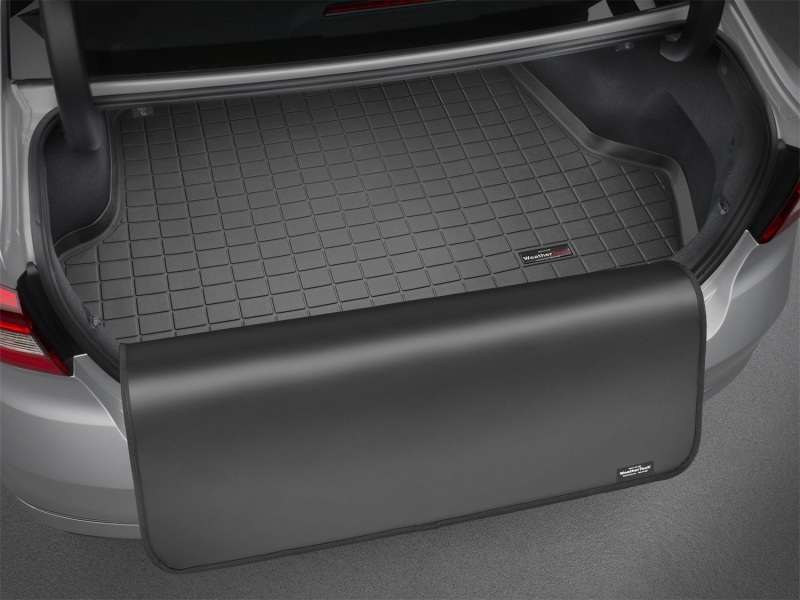 Mini Countryman Cargo Liner w/ Bumper Protector - Behind 2nd Row Seating - WeatherTech - Tan - `17-`27