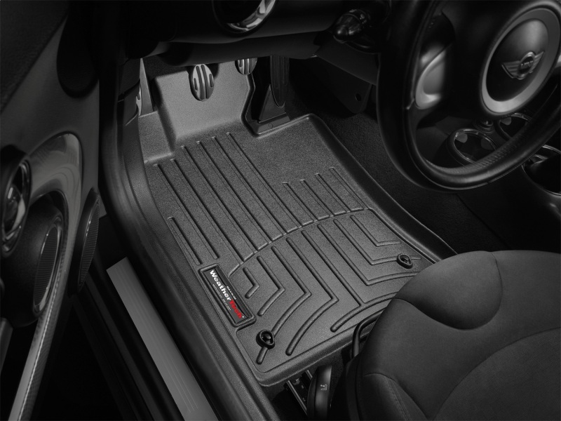 Mini Coupe FloorLiner - Front - WeatherTech - DigitalFit - Black - `12-`27