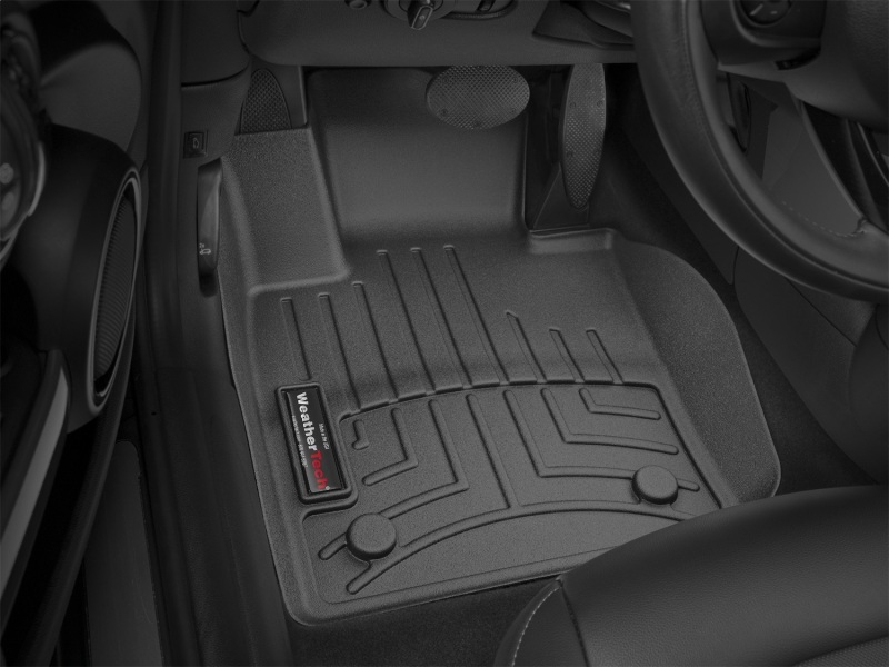 Mini Hardtop FloorLiner - Front - WeatherTech - DigitalFit - Black - `14-`27