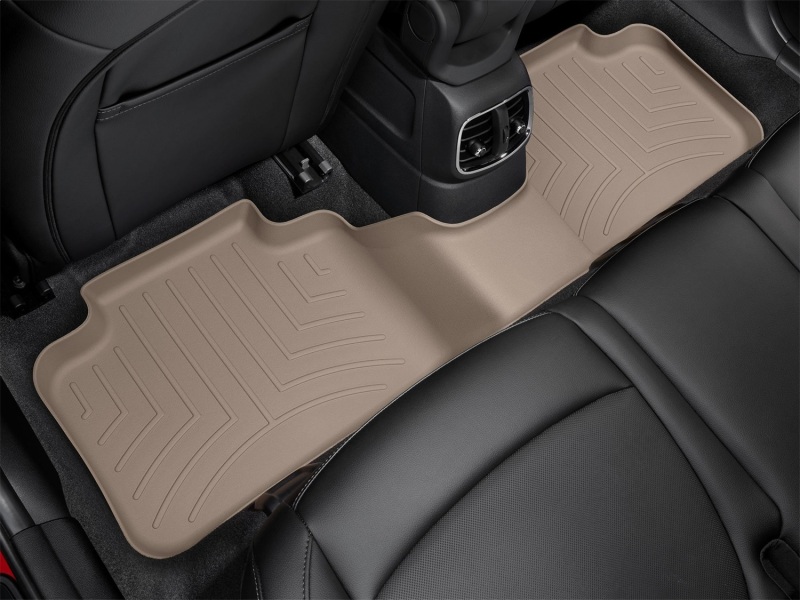 Mini Countryman FloorLiner Set - Rear - WeatherTech - FloorLiner DigitalFit - Tan - `17-`27