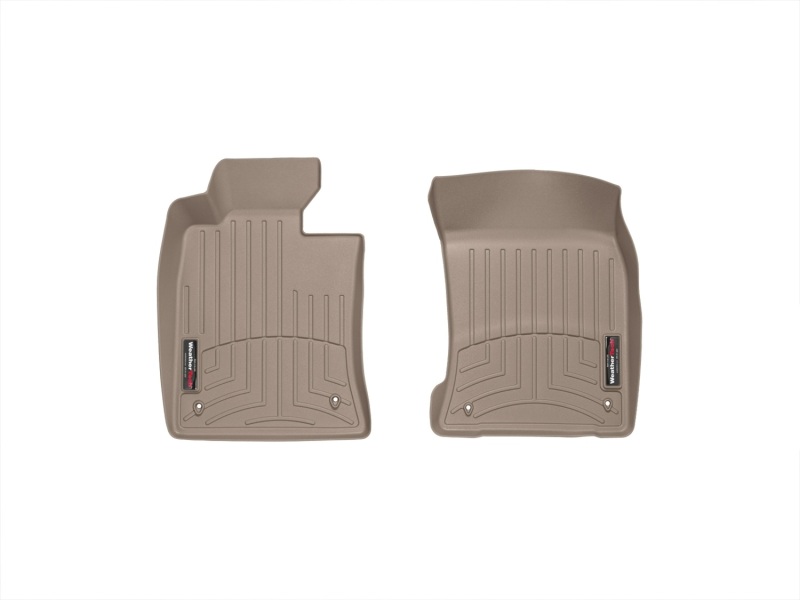 Mini Coupe FloorLiner - Front - WeatherTech - DigitalFit - Tan - `12-`27