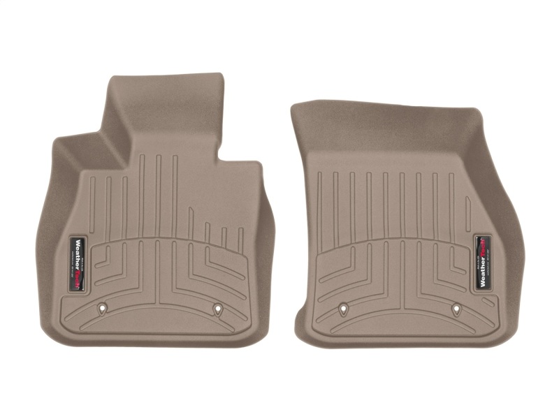 Mini Clubman FloorLiner - Front - WeatherTech - DigitalFit - Tan - `16-`27