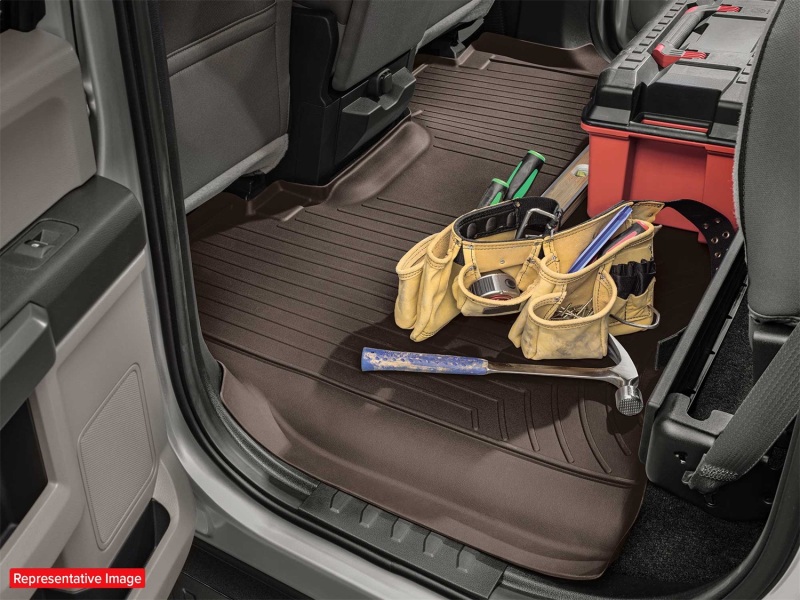 Mini Countryman FloorLiner - Rear - WeatherTech - DigitalFit - Grey - `18-`27