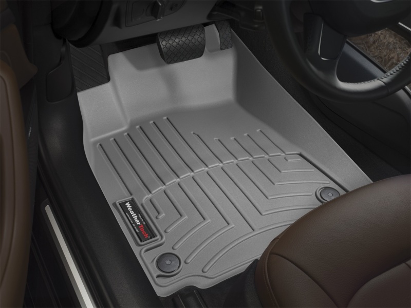 Mini Cooper FloorLiner - Front - WeatherTech - DigitalFit - Grey - `02-`06 Mini Cooper FloorLiner - Front - WeatherTech - DigitalFit - Grey - `02-`06