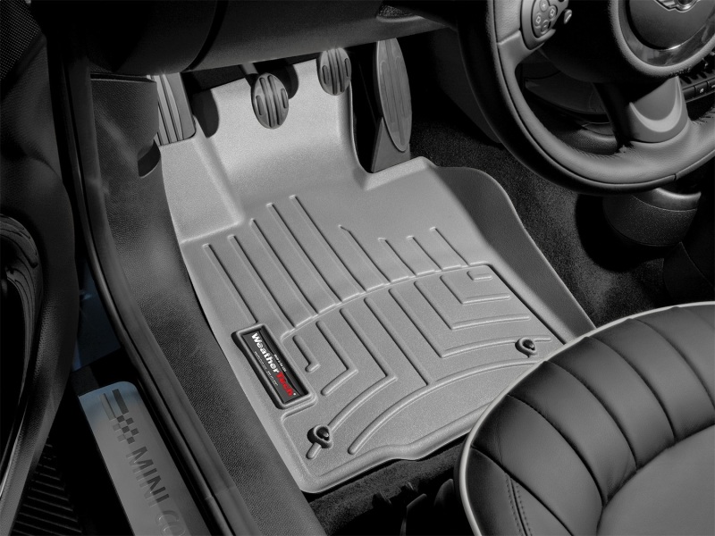 Mini Countryman FloorLiner - Front - WeatherTech - DigitalFit - Grey - `11-`27