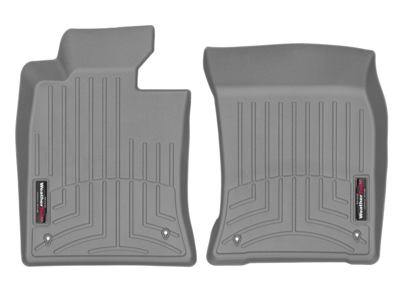 Mini Coupe FloorLiner - Front - WeatherTech - DigitalFit - Grey - `12-`27