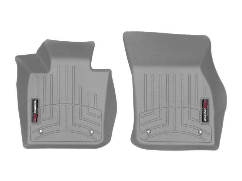 Mini Hardtop FloorLiner - Front - WeatherTech - DigitalFit - Grey - `14-`27