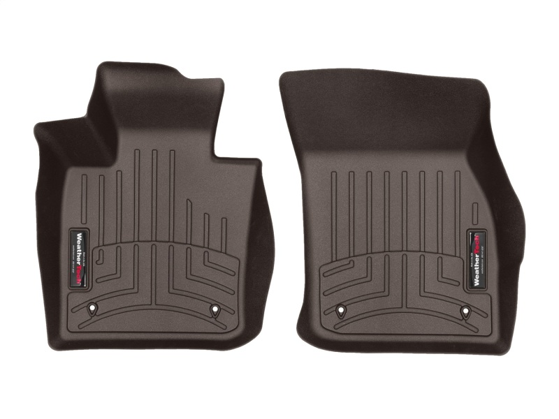 Mini Hardtop FloorLiner - Front - WeatherTech - DigitalFit - Cocoa - `14-`27