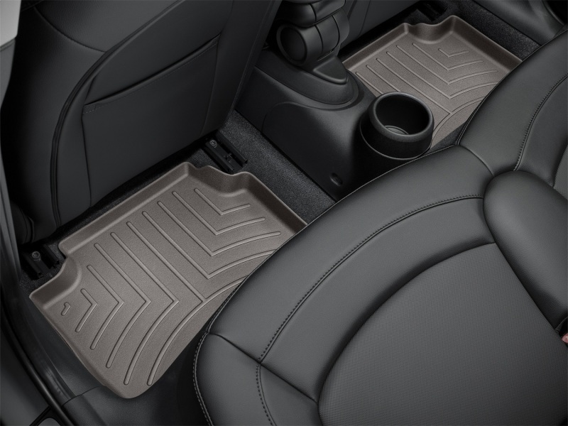 Mini Hardtop FloorLiner - Rear - WeatherTech - DigitalFit - Cocoa - `15-`27
