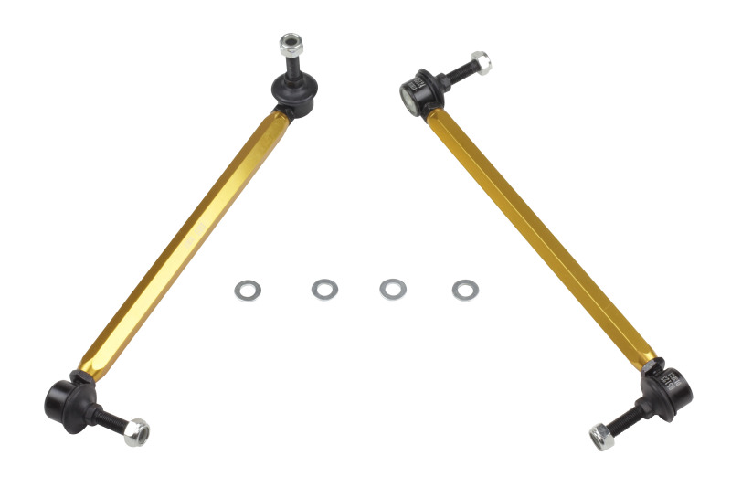 Mini Cooper S Coupe/Convertible Sway Bar Links - Front - Whiteline - Adjustable Ball End Links - `02-`06