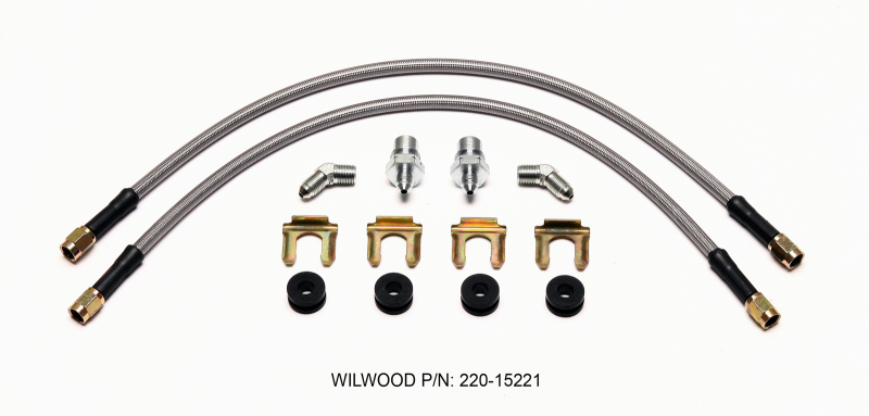 Mini Cooper Brake Line Kit - Rear - Wilwood - Flexline - `14-`15