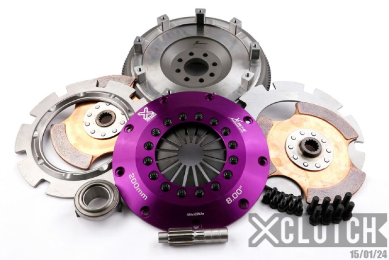 Mini Cooper Clutch Kit - XCLUTCH - 8in Twin Solid Ceramic - `02-`06