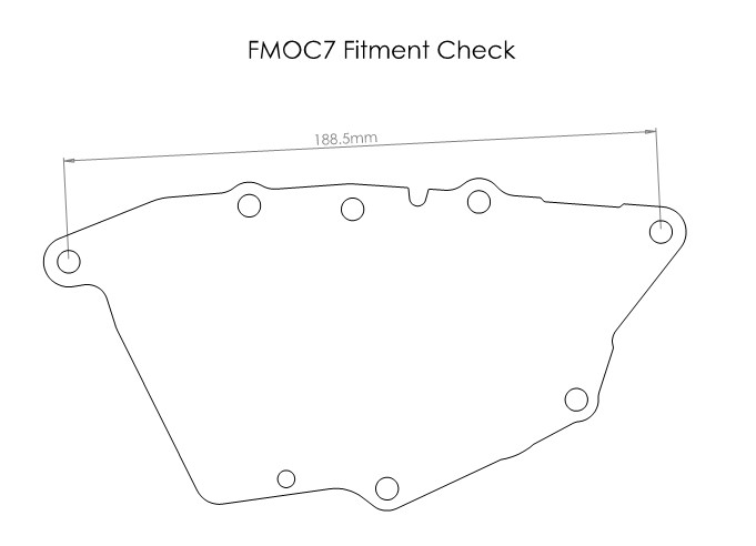 MINI Convertible Oil Cooler Adapter Plate by Forge - F57 - 2.0 Turbo