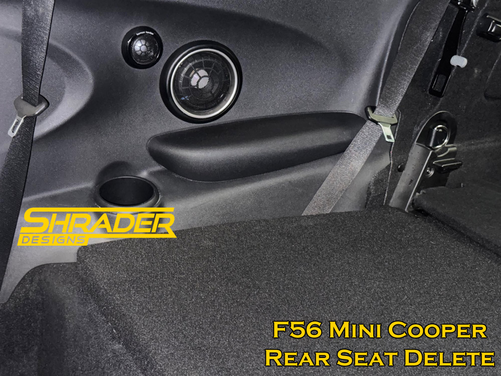 MINI Hardtop (3-door) Rear Seat Delete - F56 - '14-21
