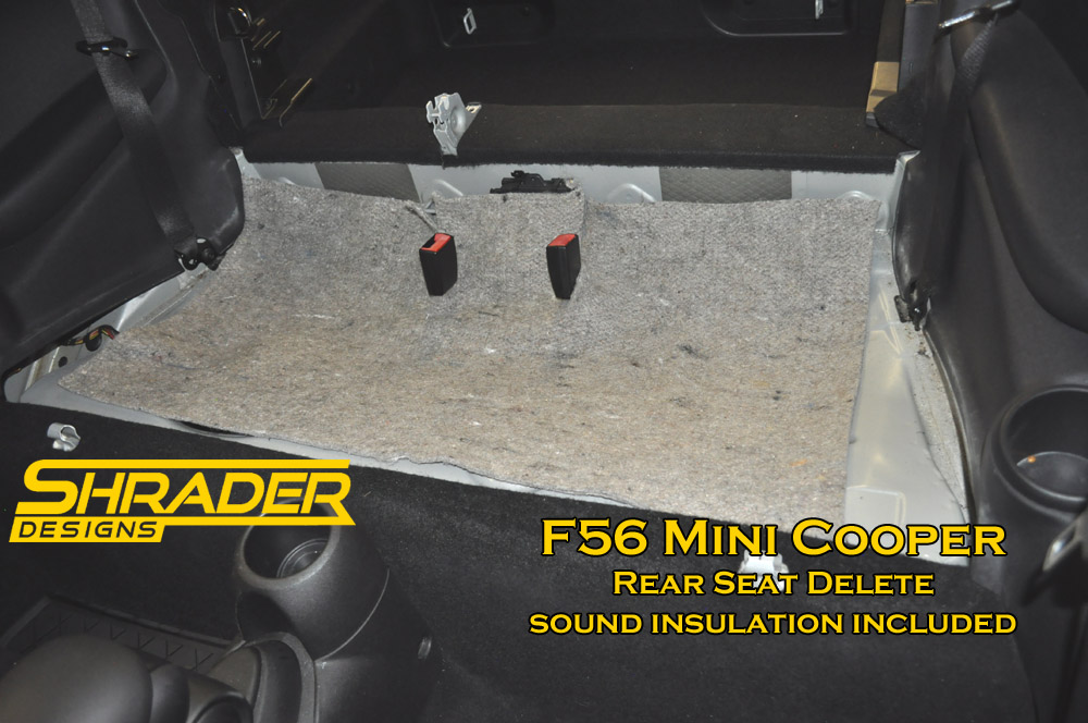 MINI Hardtop (3-door) Rear Seat Delete - F56 - '14-21