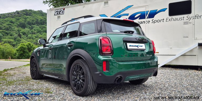 MINI Countryman Performance Exhaust - InoXcar - Axle Back - Black Tips - Muffled - 2.0 Cooper S (F60) `21+