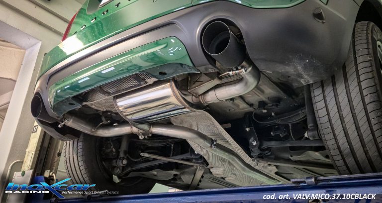 MINI Countryman Performance Exhaust - InoXcar - Axle Back - Black Tips - Integrated Valves - 2.0 Cooper S (F60) `21+