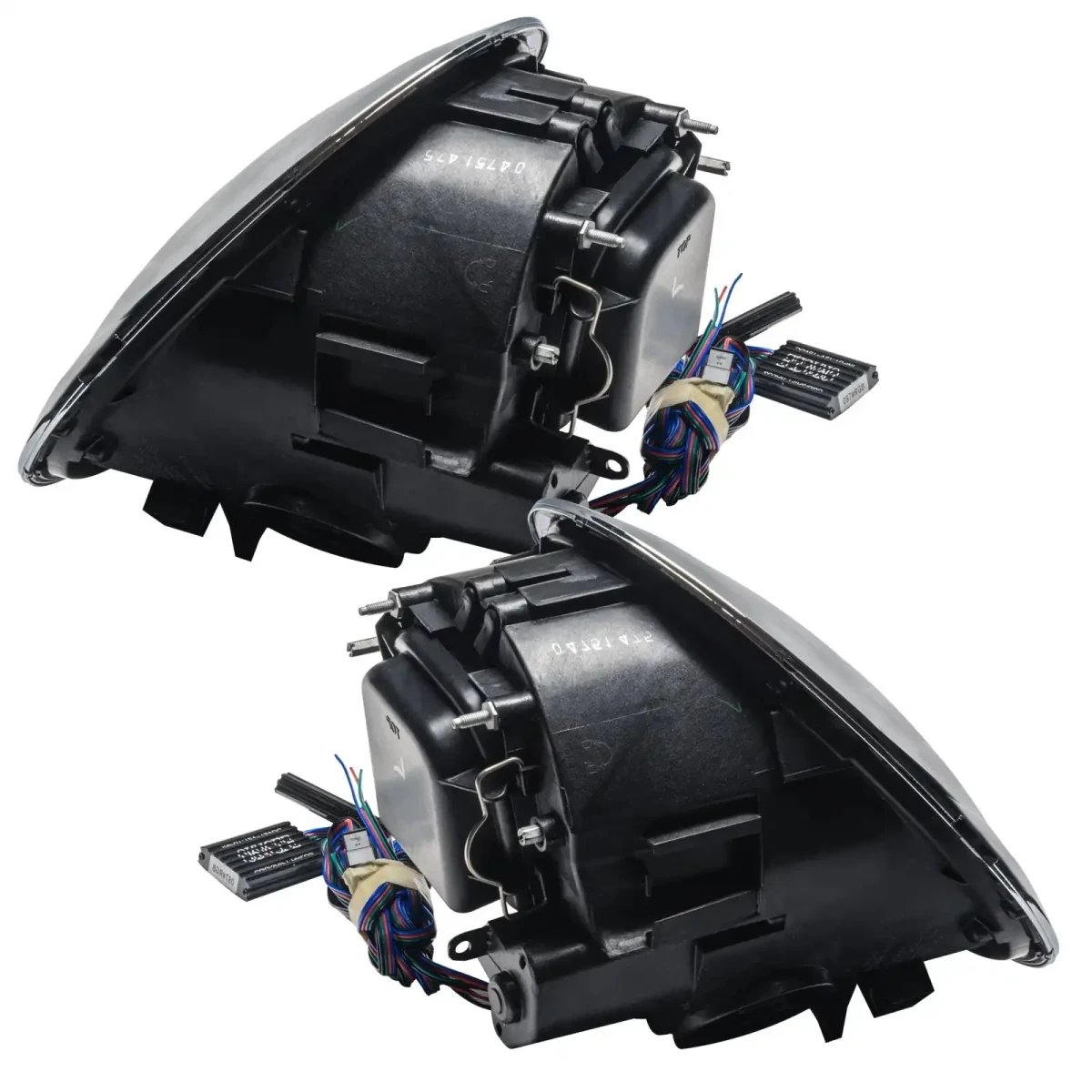 Mini Cooper Headlight Assemblies - ORACLE Lighting - SMD HL - ColorSHIFT w/ BC2 Controller - `05-`08