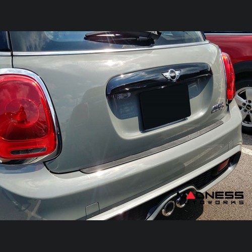 MINI Cooper F55 Bumper Guard - Rear - CravenSpeed - Rubber Version (2014+)