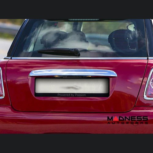 MINI Cooper R56 Trunk Door Handle Cover - Silver