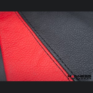 MINI Cooper Gear Shift Boot - 1st Gen - Black & Red Leather 