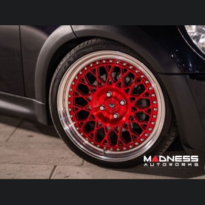 MINI Cooper Custom Wheels - ERA-1 3 Piece by Vossen - Transparent Red