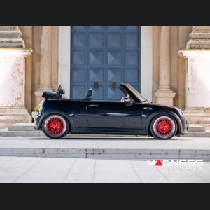 MINI Cooper Custom Wheels - ERA-1 3 Piece by Vossen - Transparent Red