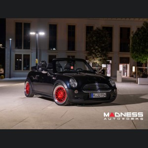 MINI Cooper Custom Wheels - ERA-1 3 Piece by Vossen - Transparent Red