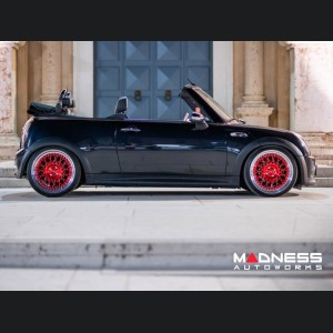 MINI Cooper Custom Wheels - ERA-1 3 Piece by Vossen - Transparent Red