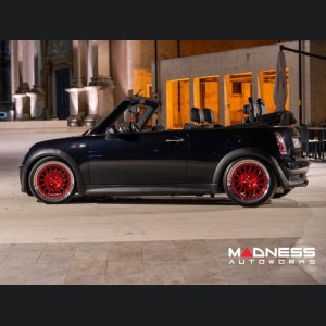 MINI Cooper Custom Wheels - ERA-1 3 Piece by Vossen - Transparent Red