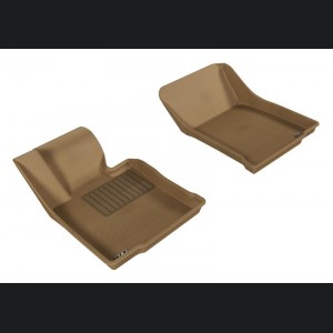 Mini Countryman Floor Mats - Front - 3D MAXpider - Kagu - Tan - `11-`16