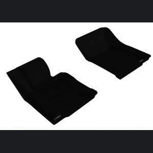 Mini Countryman Floor Mats - Front - 3D MAXpider - Kagu - Black - `11-`16