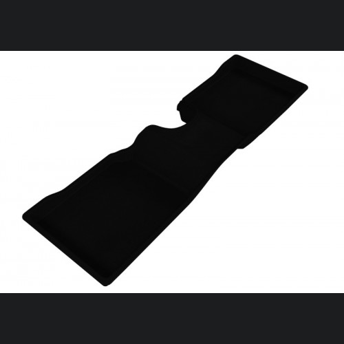 Mini Countryman Floor Mat - Rear - 3D MAXpider - Kagu Series, Carbon Fiber Embossed Pattern - Black - `11-`13