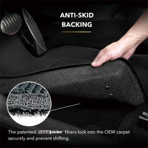 Mini Countryman Floor Mats - Front - 3D MAXpider - Kagu - Black - `17-`19