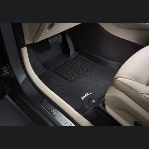 Mini Countryman Floor Mats - Front - 3D MAXpider - Kagu - Black - `17-`19