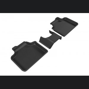 Mini Countryman Floor Mats - Rear - 3D MAXpider - Kagu - Black - `17-`19