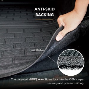 Mini Cooper Cargo Liner - 3D MAXpider - Kagu - Gray - `07-`13