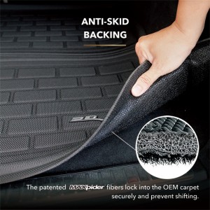 Mini Countryman Cargo Liner - 3D MAXpider - Kagu - Black - `11-`13